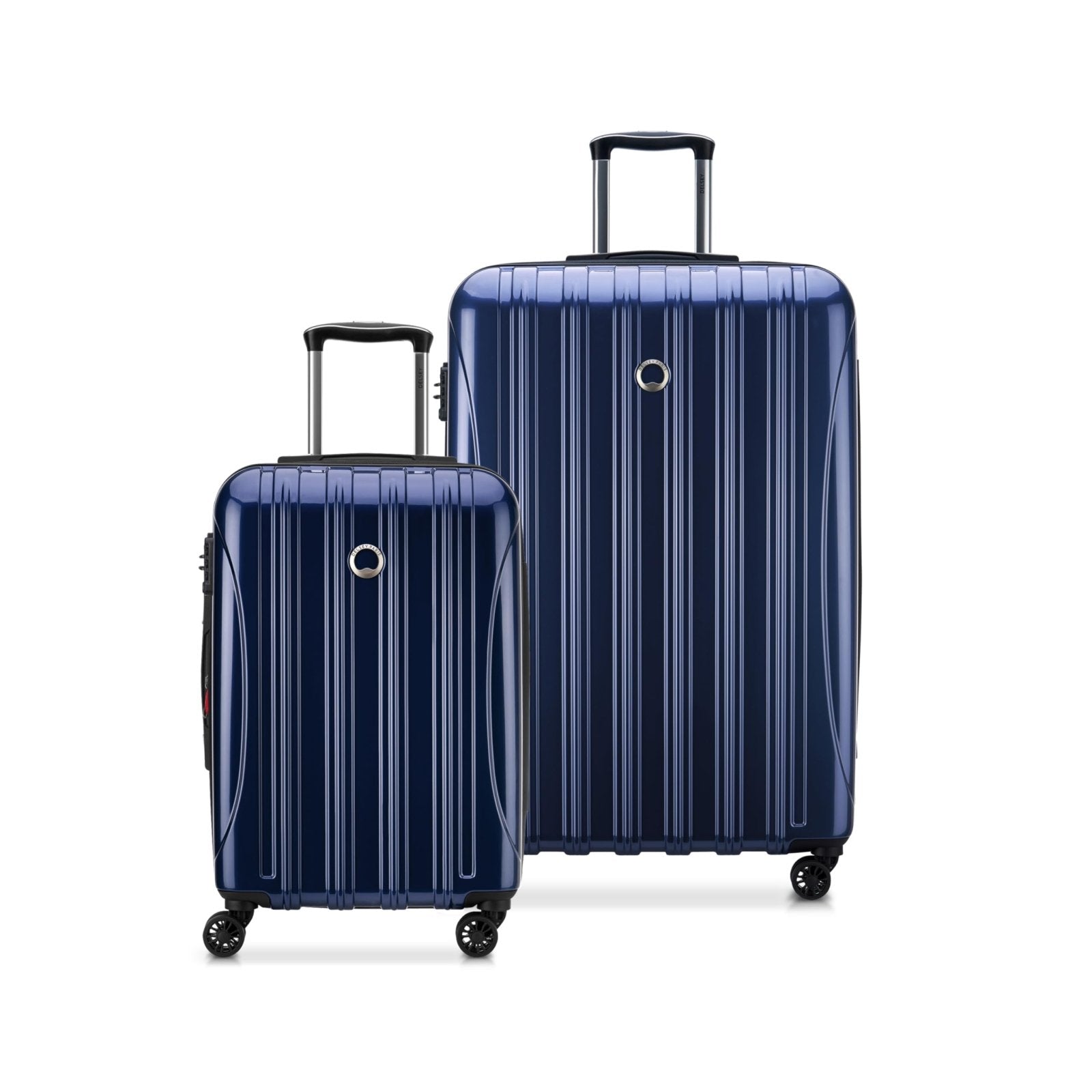DELSEY PARIS Helium Aero Hardside Expandable Luggage with Spinner Wheels, Blue Cobalt, 2-Piece Set (21/28)