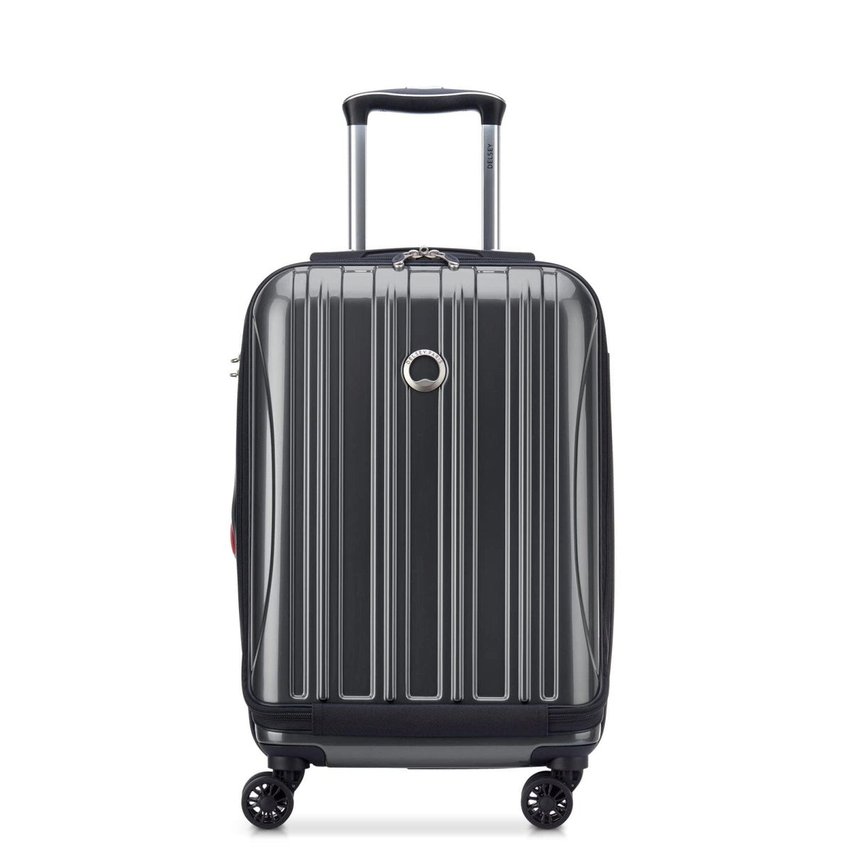 DELSEY PARIS Helium Aero Hardside Expandable Luggage with Spinner Wheels, Titanium, Carry-On 19 Inch