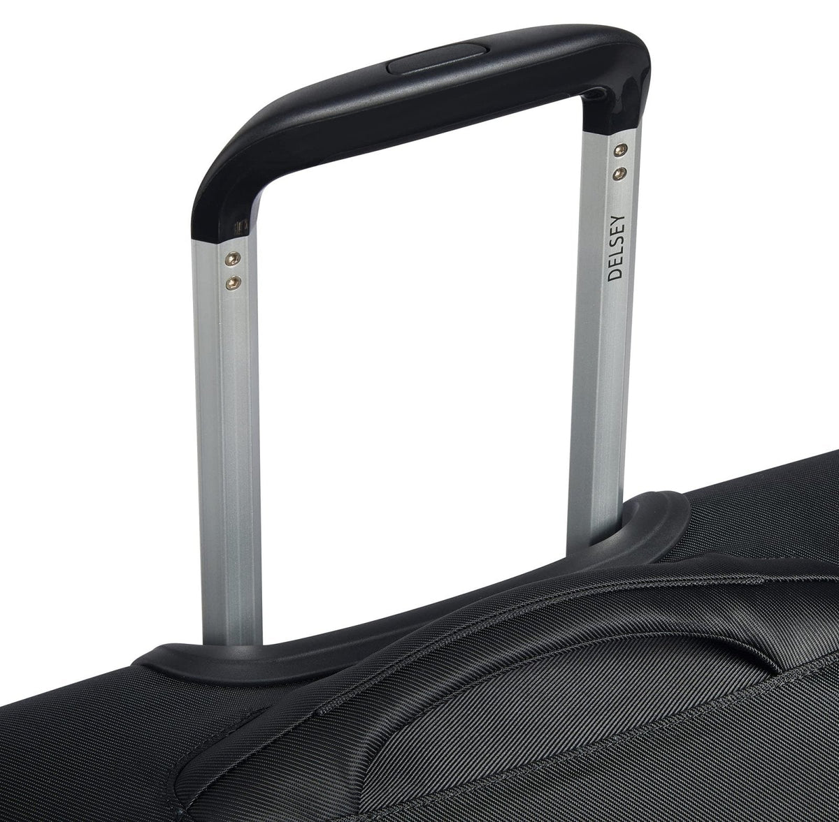 DELSEY PARIS Sky Max 2.0 Softside Expandable Luggage with Spinner Wheels, Black, Checked - Large, 28 Inch