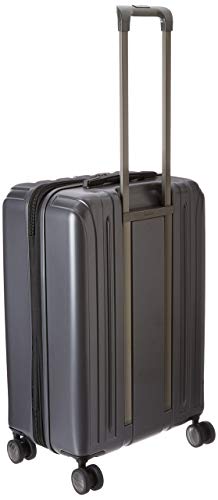 DELSEY PARIS Titanium Hardside Expandable Luggage with Spinner Wheels Checked Luggage, Graphite, Checked-Medium 25 Inch