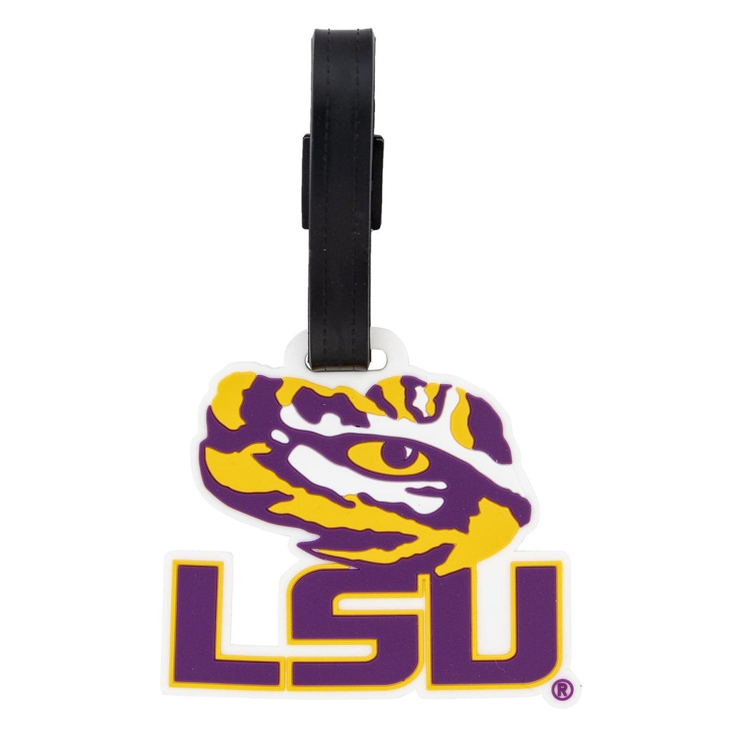 Desert Cactus Louisiana State University Luggage Tag – Official LSU Tigers GeauxTravel ID Tag for Suitcases, Bags, and Carry-Ons (PVC - Design A)
