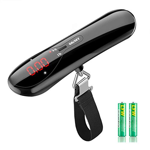 Digital Luggage Scale 110lb Portable Travel Hanging Suitcase Weight Scales