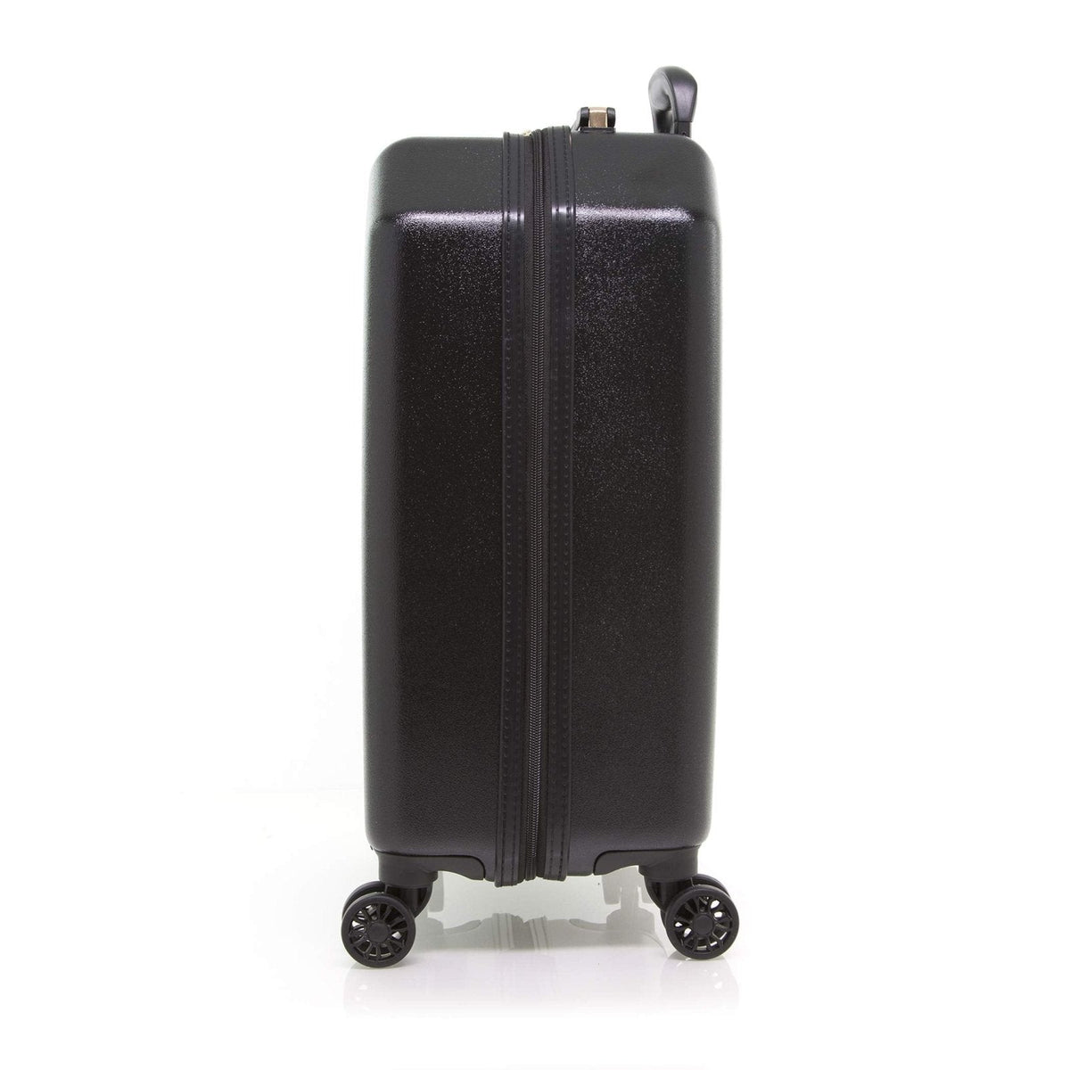DKNY Chaos Hardside Spinner Luggage with TSA Lock, Black, 22 Inch