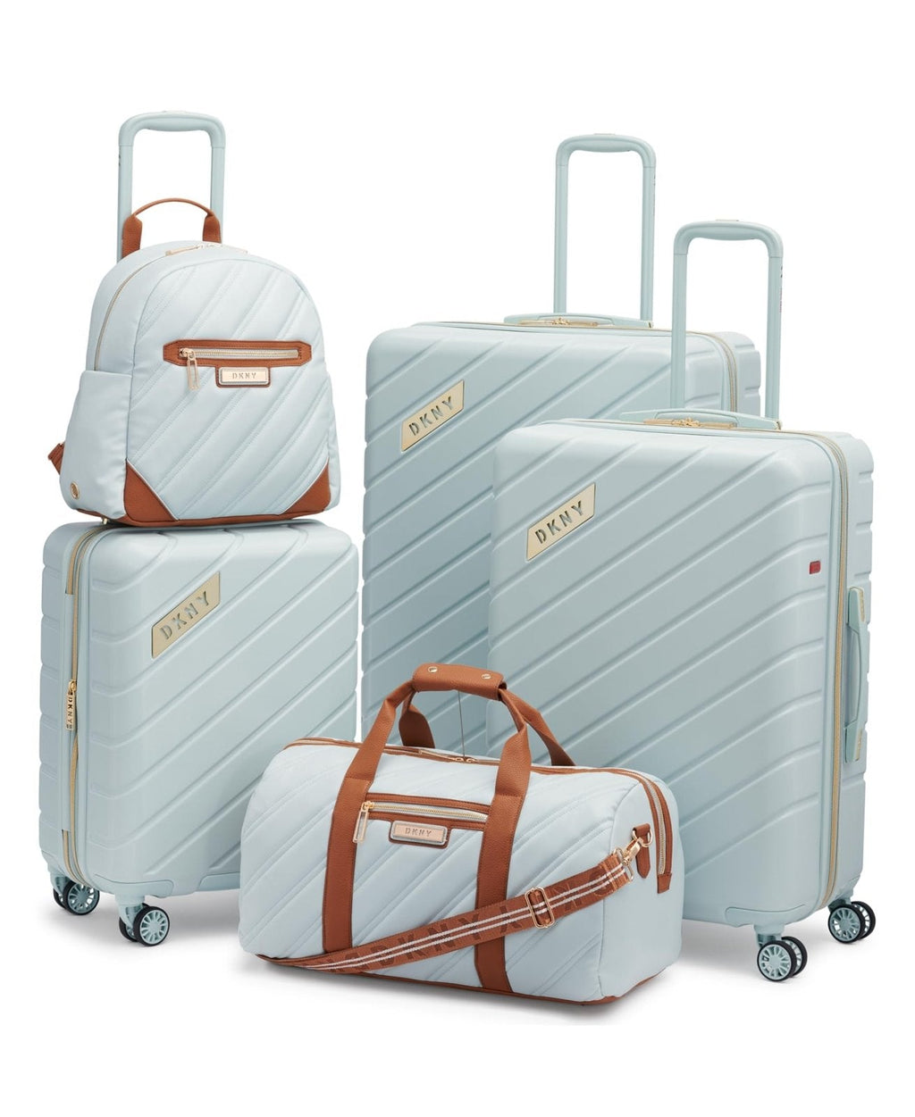 DKNY Unisex Luggage travel,Jade Sky,14"