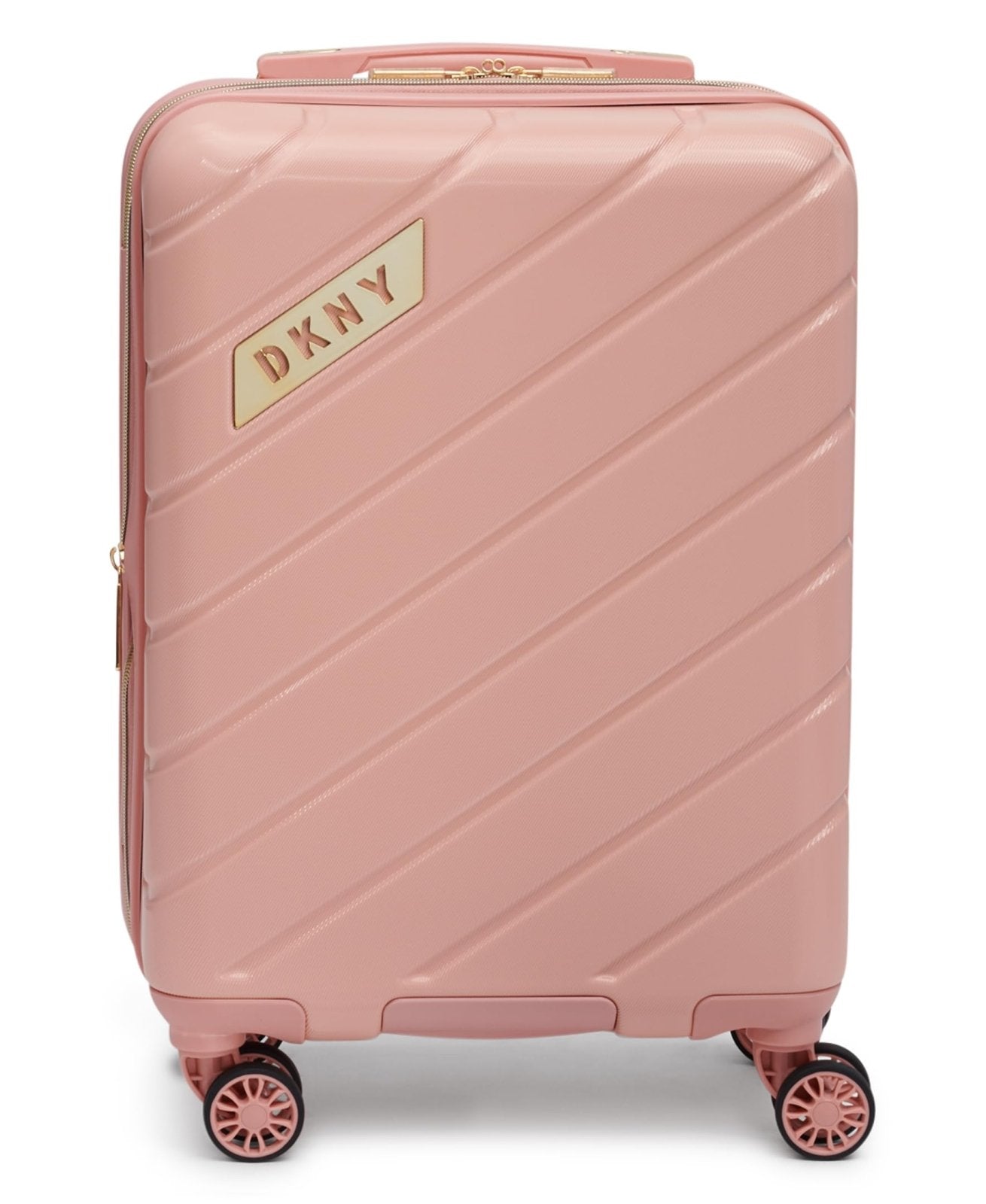 DKNY Unisex Luggage travel,Peach Bloom,21"