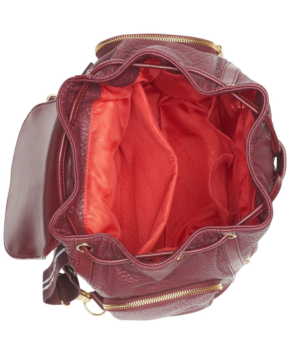 DKNY Unisex Luggage travel,Wine,13"