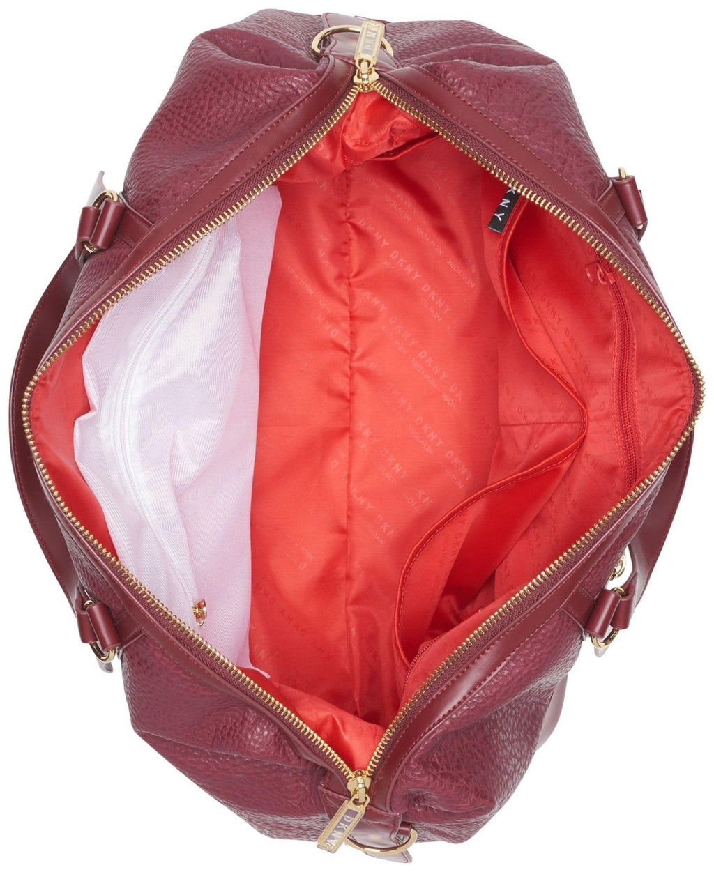 DKNY Unisex Luggage travel,Wine,18"