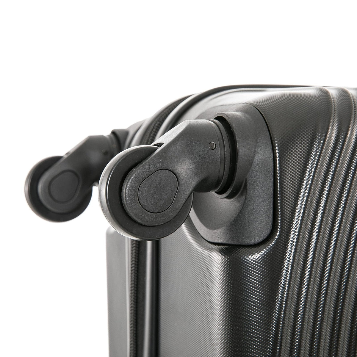 DUKAP INCEPTION Luggage with Spinner Wheels | Durable Lightweight Hardshell Suitcase, Travel Bag with Handle and Trolley, 20 - Inch Carry On Small Luggage | Black