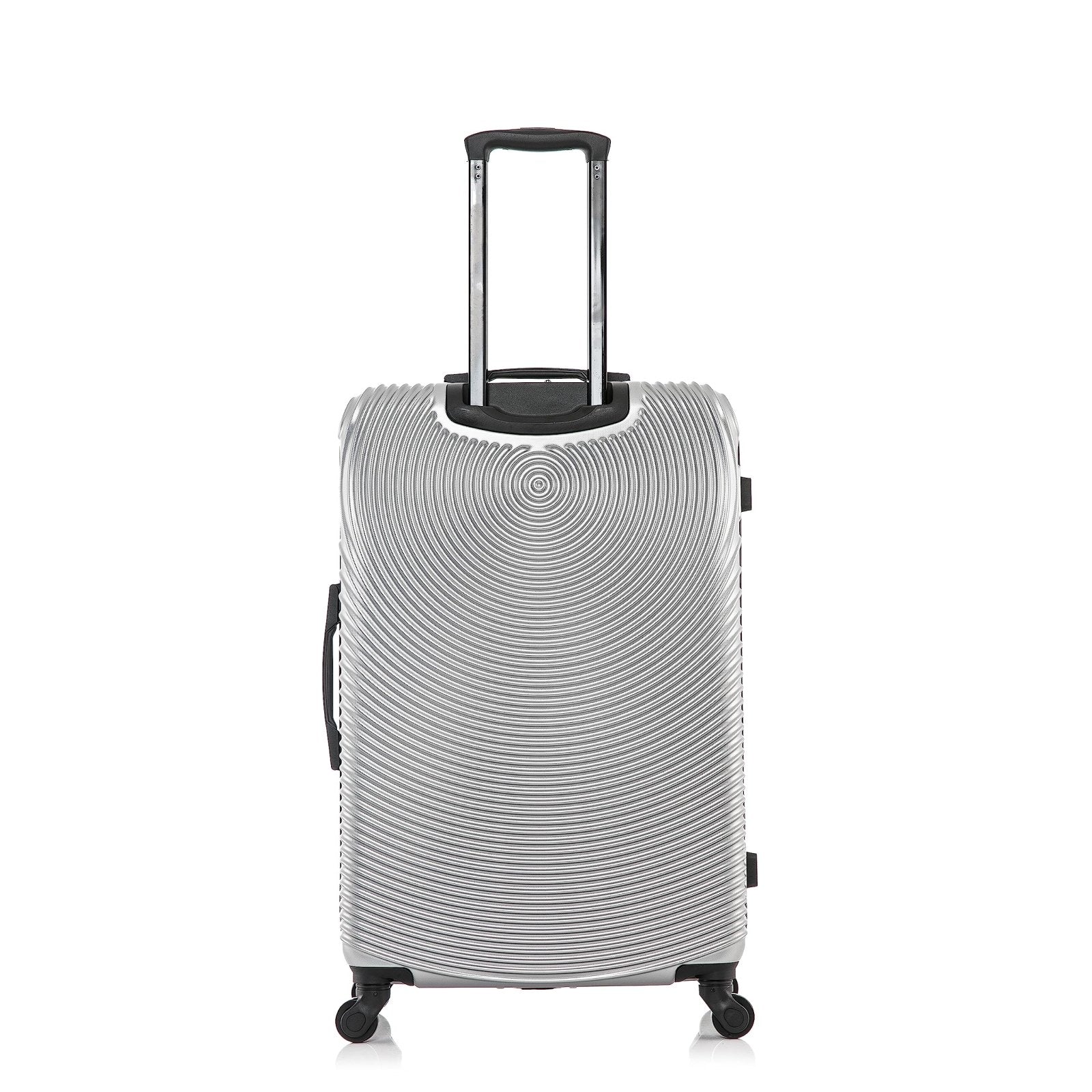 DUKAP INCEPTION Luggage with Spinner Wheels | Durable Lightweight Hardside Suitcase, Travel Bag with Handle and Trolley, 28 - Inch Large Checked Luggage | Silver