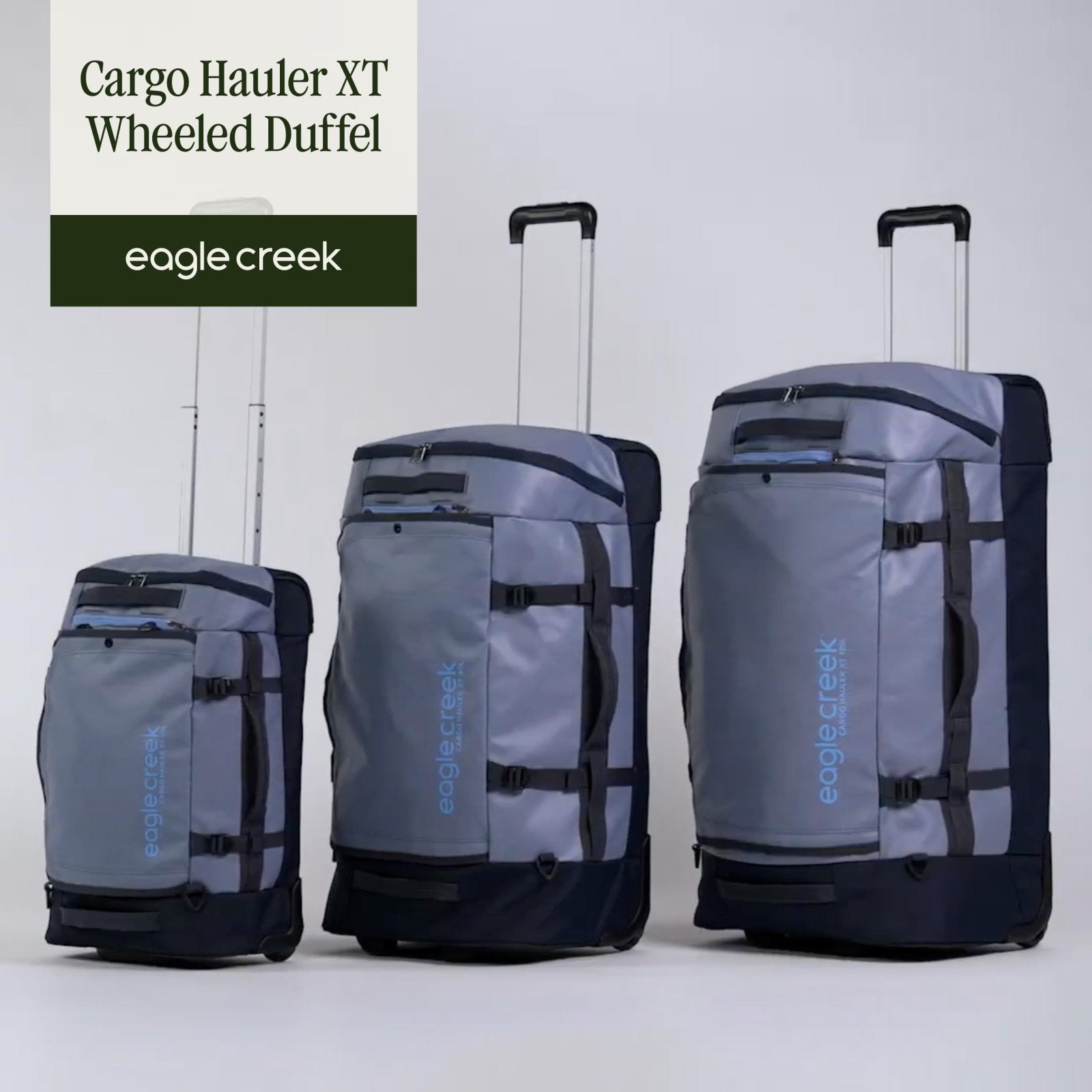 Eagle Creek Cargo Hauler XT Wheeled Duffel - Wheeled Backpack Duffel - Deployable Backpack Straps - Lockable U - Lid & Easy Access Compartment - 29" - Iron Orange