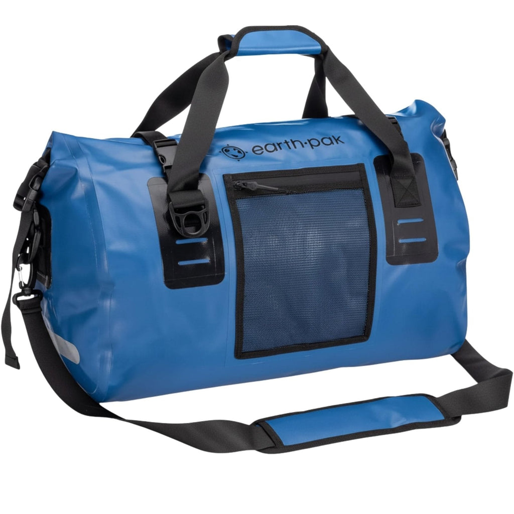Earth Pak Waterproof Duffel Bag - Heavy Duty Motorcycle Dry Bag with Large Storage Space Perfect for Traveling, Camping, Kayaking, Fishing & Canoeing Bag 50L/70L/90L/120L Sizes