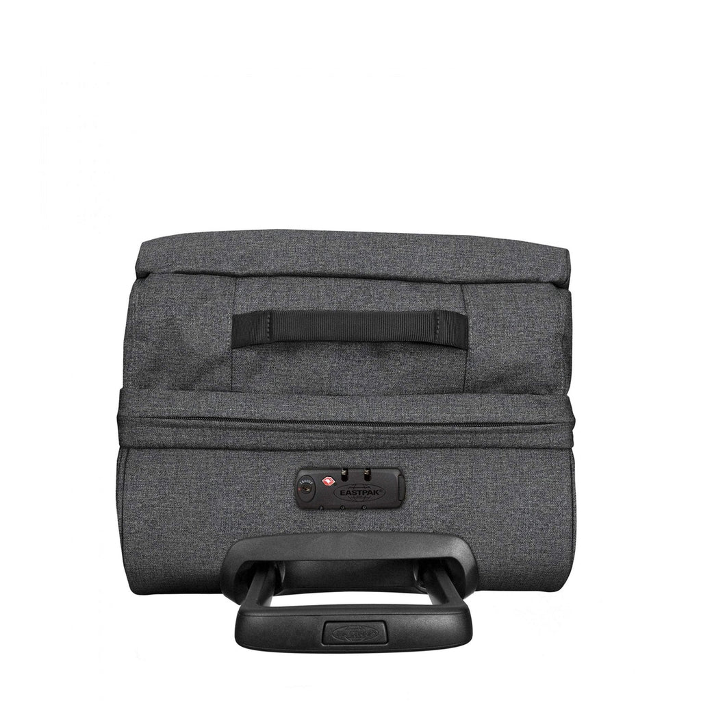 Eastpak Tranverz L – 121L Large Wheeled Luggage with Dual Compartments, TSA Lock, Compression Straps & Smooth - Wheeling System, Black Denim