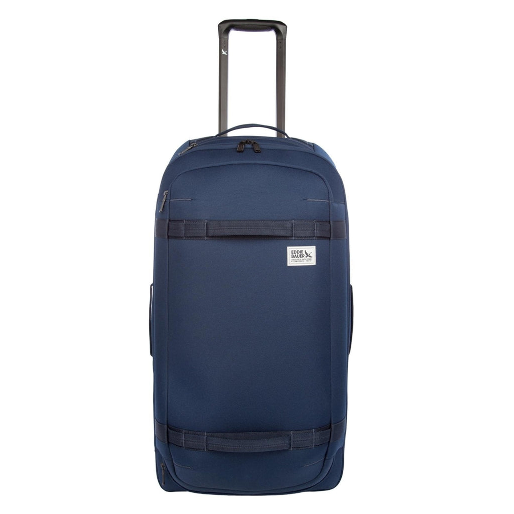 Eddie Bauer Excursion Traveling 30 Rolling Duffel Bag with Lightweight Telescopic Handles and Rugged Wheels - 87L, Brook