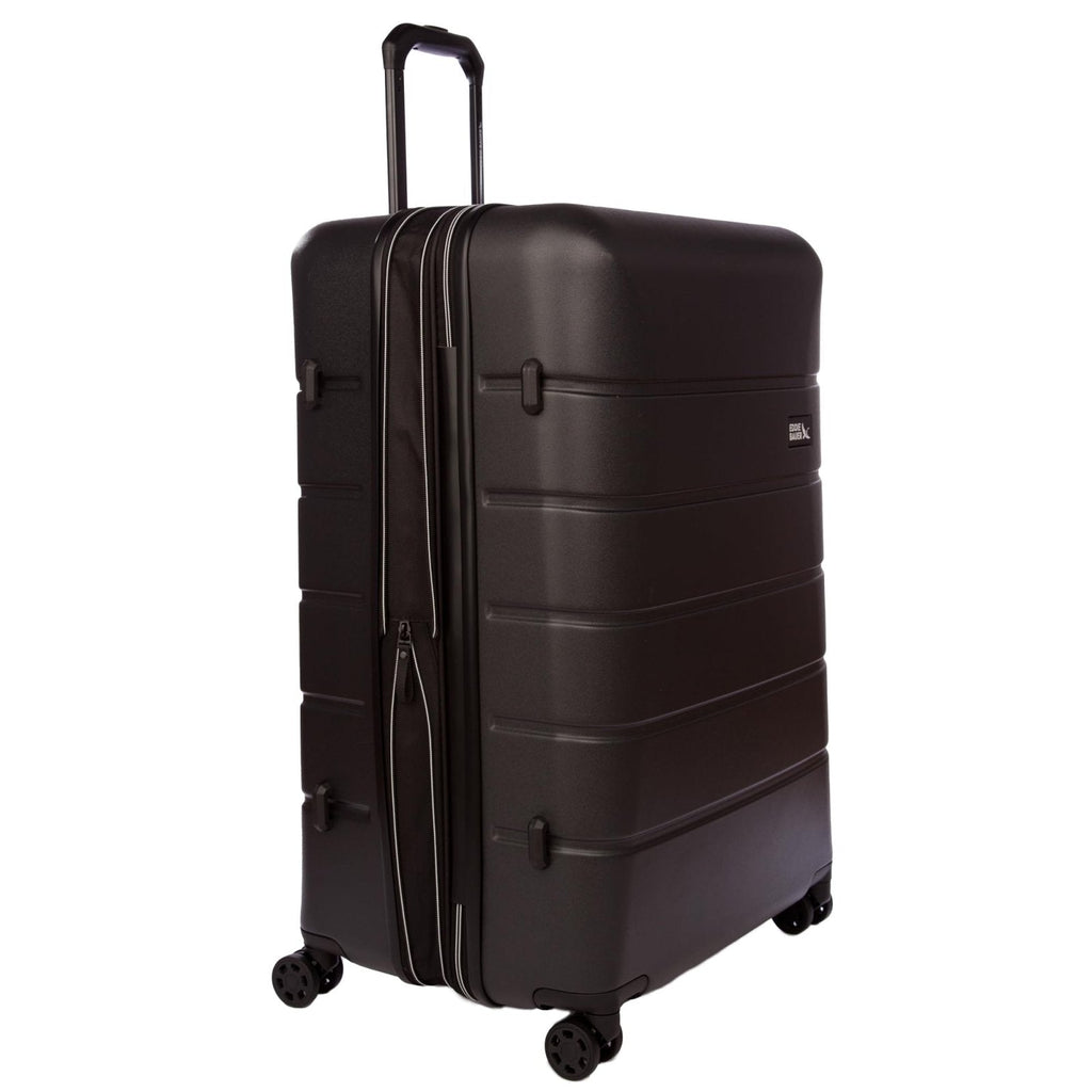 Eddie Bauer Glacier Hardside Spinner Durable PC/ABS Construction Suitcase Luggage, 30", Carbon