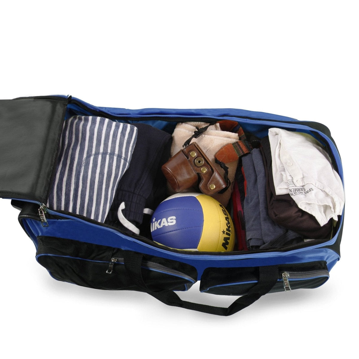 Fila 32" Large Lightweight Rolling Duffel Bag, Blue, One Size