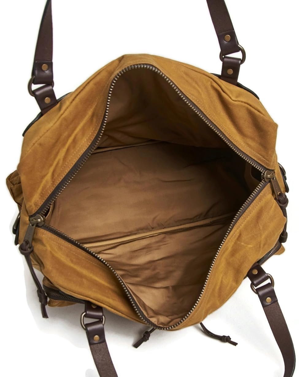 Filson 48 Hour Tin Cloth Duffle Bag (Dark Tan)