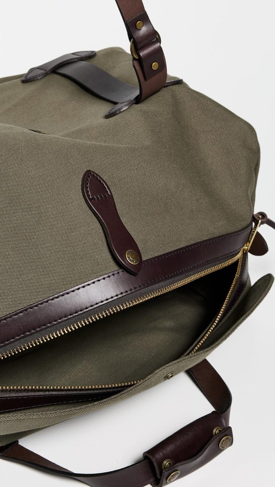 Filson Men's Medium Rugged Twill Duffle Bag, Otter Green, One Size