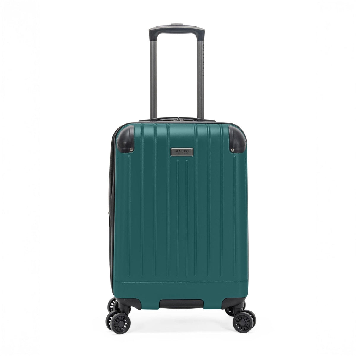 Flying Axis Collection Lightweight Hardside Expandable 8-Wheel Spinner Luggage, Midnight Turquoise, 20-Inch Checked