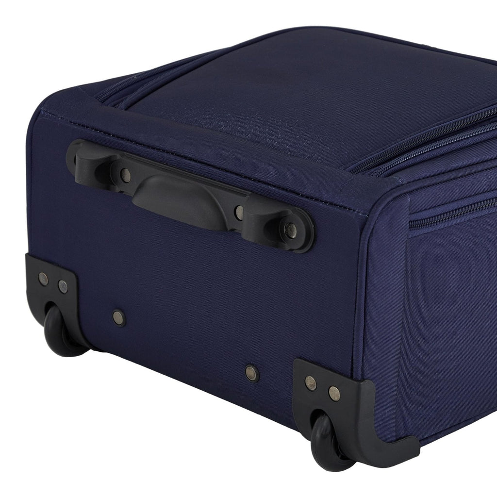 French Connection 16" Underseat Carry - On Luggage with USB/USB - C Ports, Blue Depths