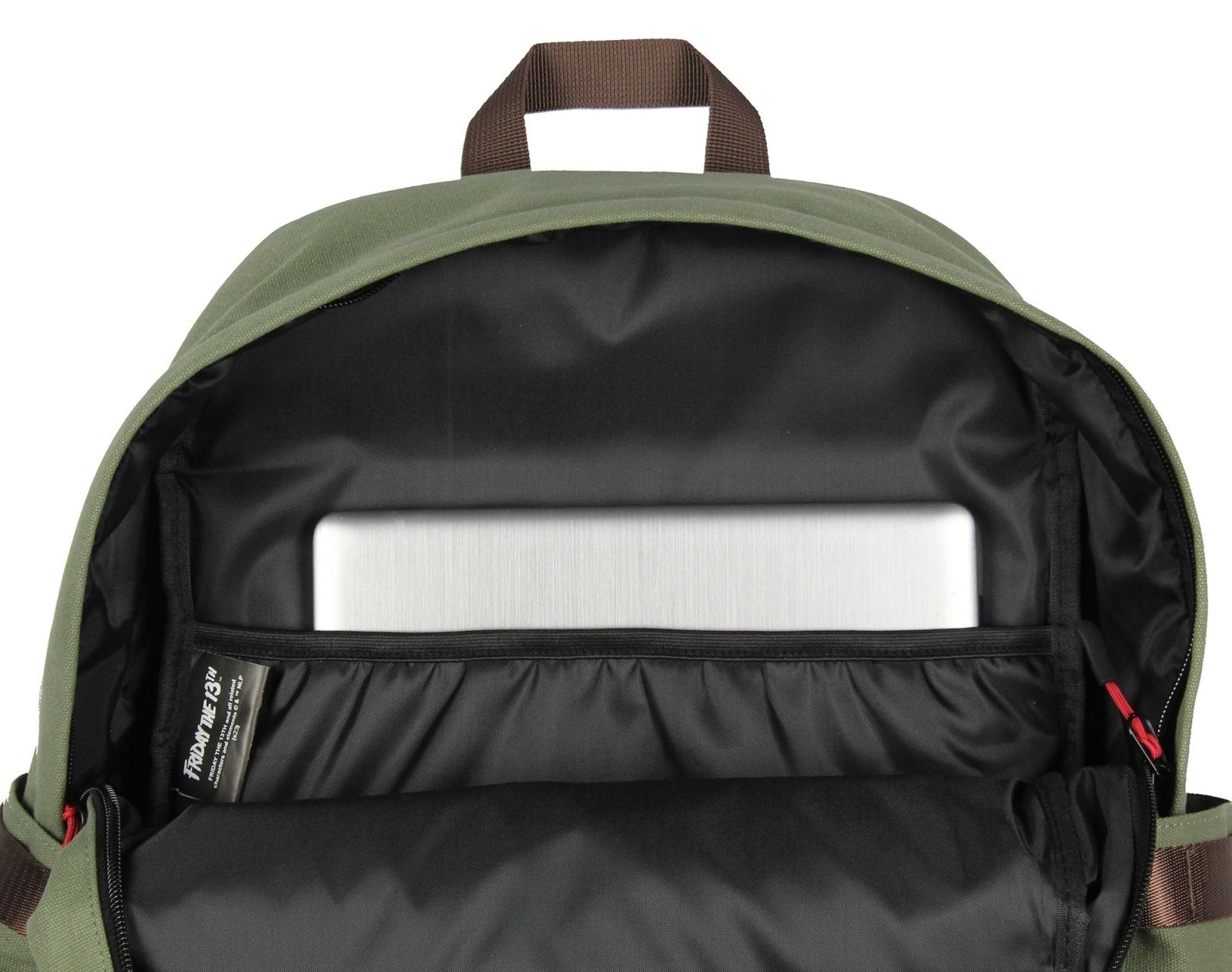Friday the 13th Backpack Camp Crystal Lake Rugged Travel Backpack w/Padded Laptop Sleeve For Men Women
