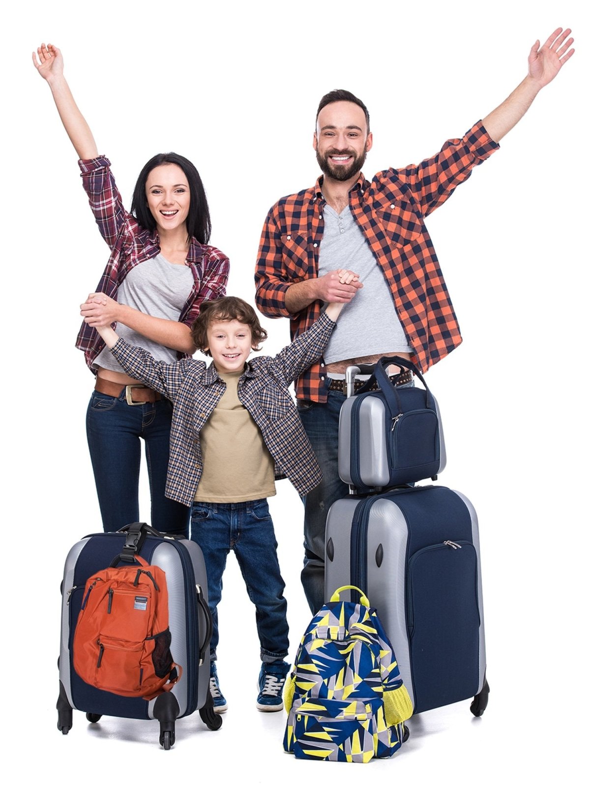 Frienda 4 Pcs Add a Bag Luggage Straps for Travel Suitcase Essentials TSA Approved Luggage Connector Straps Adjustable Belt