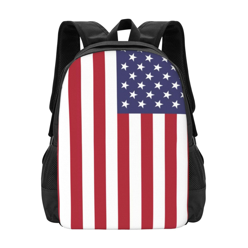 FSQDJLU Patriotic flag of USA Speck Travel Backpack, 15.6 Inch Laptop Computer Bag for Men Women
