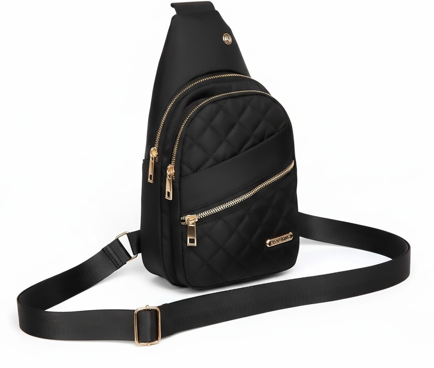 FZRPBRF Small Sling Bag for Women Multi-Pockets Crossbody Bags Daypack Sling Backpack for Travel Daily Outdoor
