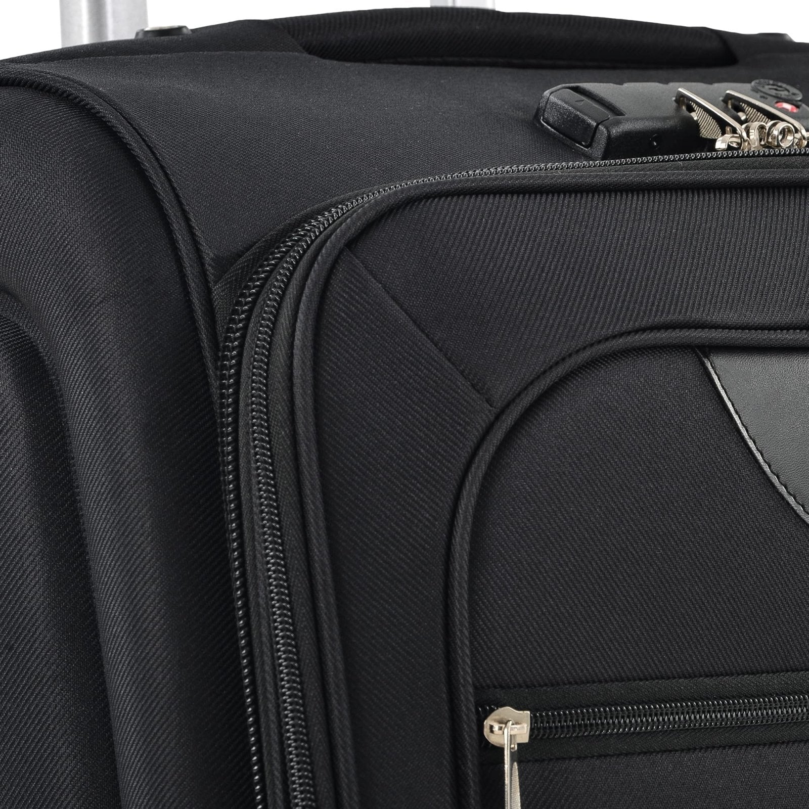 Gecheer Softside Expandable 3 - Piece Luggage Set – 22”, 26”, 30” Lightweight Spinner Suitcases with TSA Lock, 360° Wheels, and External Zippered Pockets YHSZJ - PP283608AAB