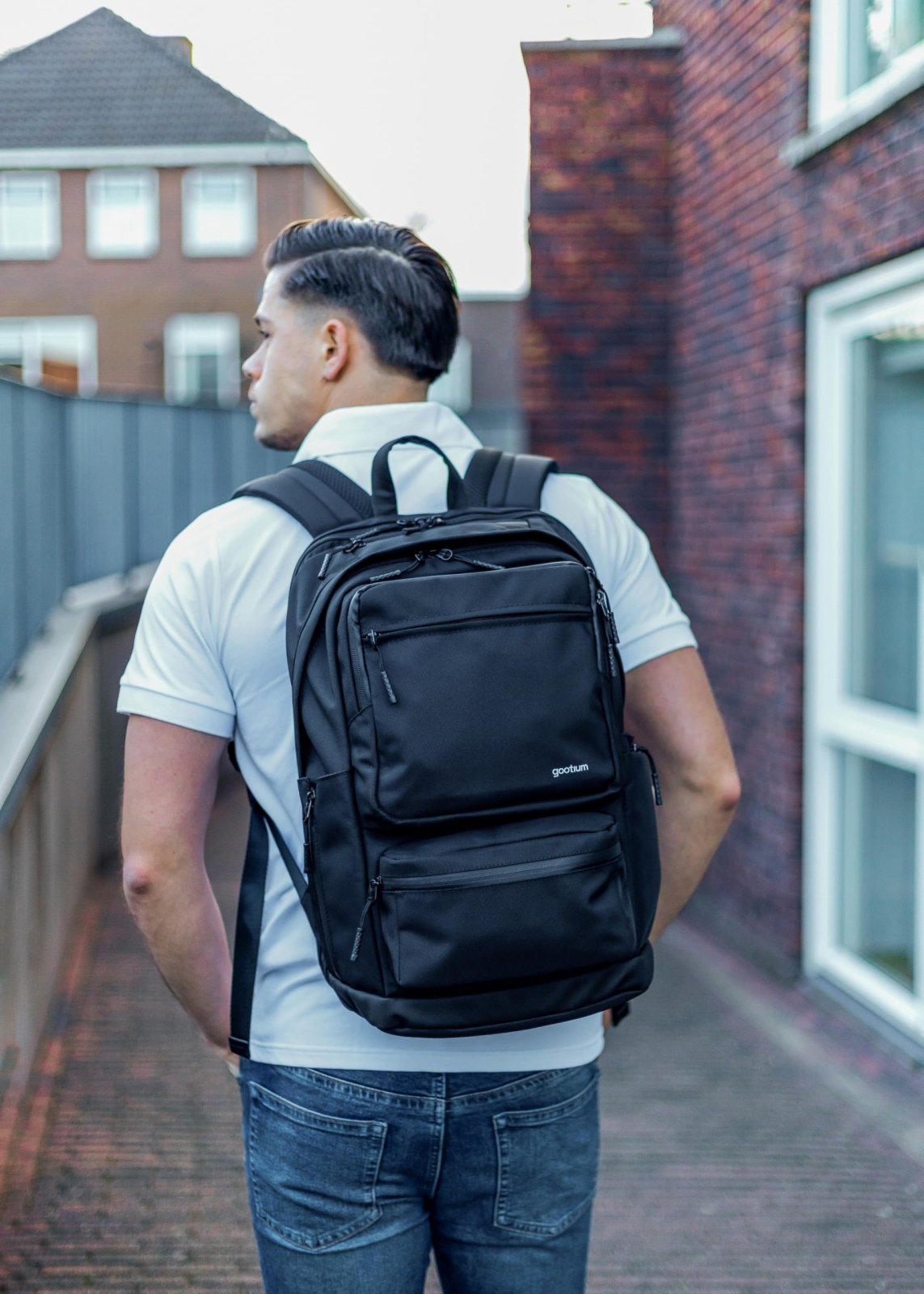 GOOTIUM Laptop Business Travel Backpack - TSA - Friendly Carry - On Luggage Boundless Collection Daypack for College, Commuting & Work