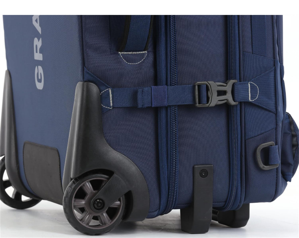 Granite Gear 82L Water - Resistant Wheeled Duffle Suitcase with Backpack Straps - Large Check - in Luggage Tote Softcase