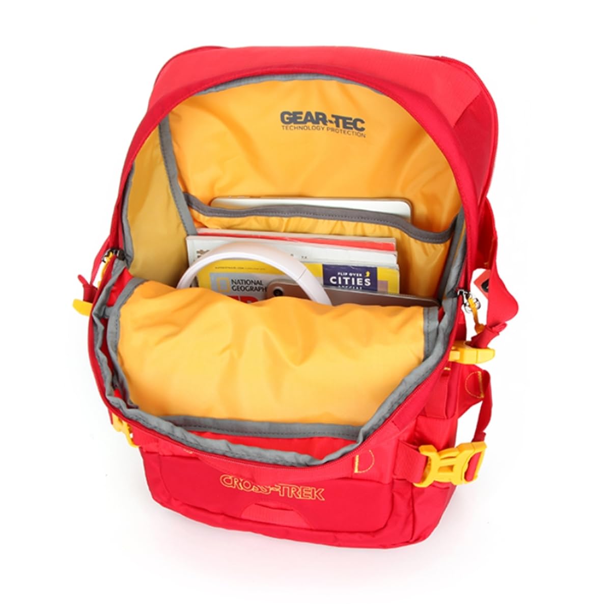 Granite Gear Water - Resistant Wheeled Duffle 2PCS Set with Separable 17″ Laptop Travel Backpack - with Wheels Suitcase Luggage Tote Carry - On Softcase in Red