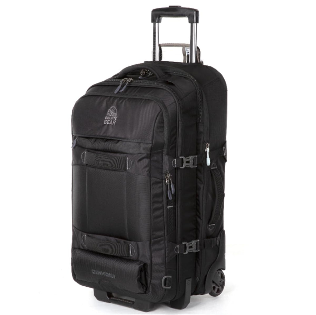 Granite Gear Water-Resistant Wheeled Duffle Suitcase – Large Check-in Softcase Luggage with Backpack Straps and Rolling Wheels for Travel