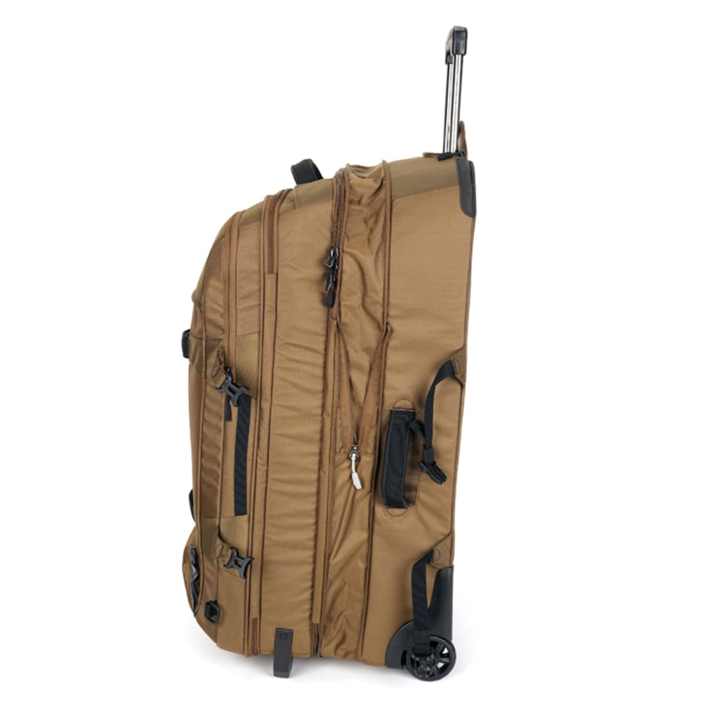 Granite Gear Water - Resistant Wheeled Duffle Suitcase – Large Check - in Softcase Luggage with Backpack Straps and Rolling Wheels for Travel