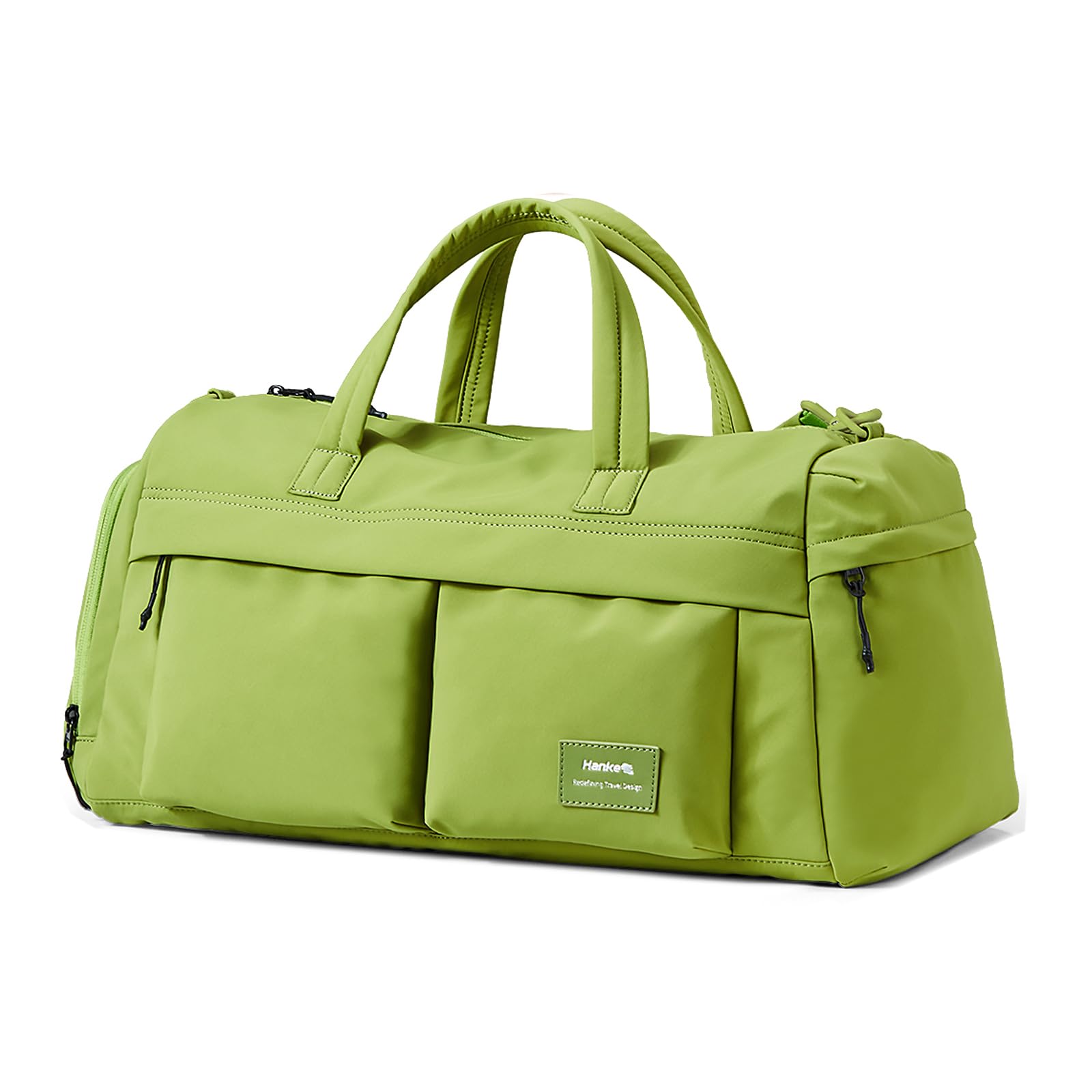 Hanke Cloud Carry On Luggage Bags for Travel Carry On Bag for Women Lightweight Travel Tote Bag Overnight Weekender Bag,Jungle Green