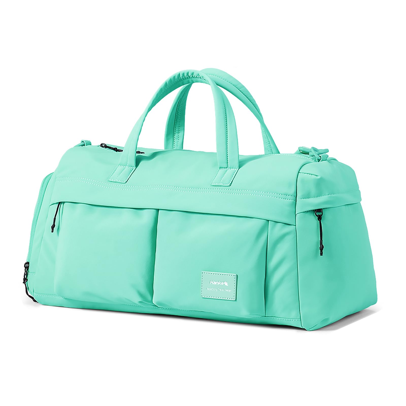 Hanke Cloud Carry On Luggage Bags for Travel Carry On Bag for Women Lightweight Travel Tote Bag Overnight Weekender Bag,Mint Green