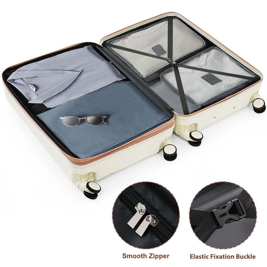 Hardside Suitcase with Spinner Wheel Lightweight TSA Lock
