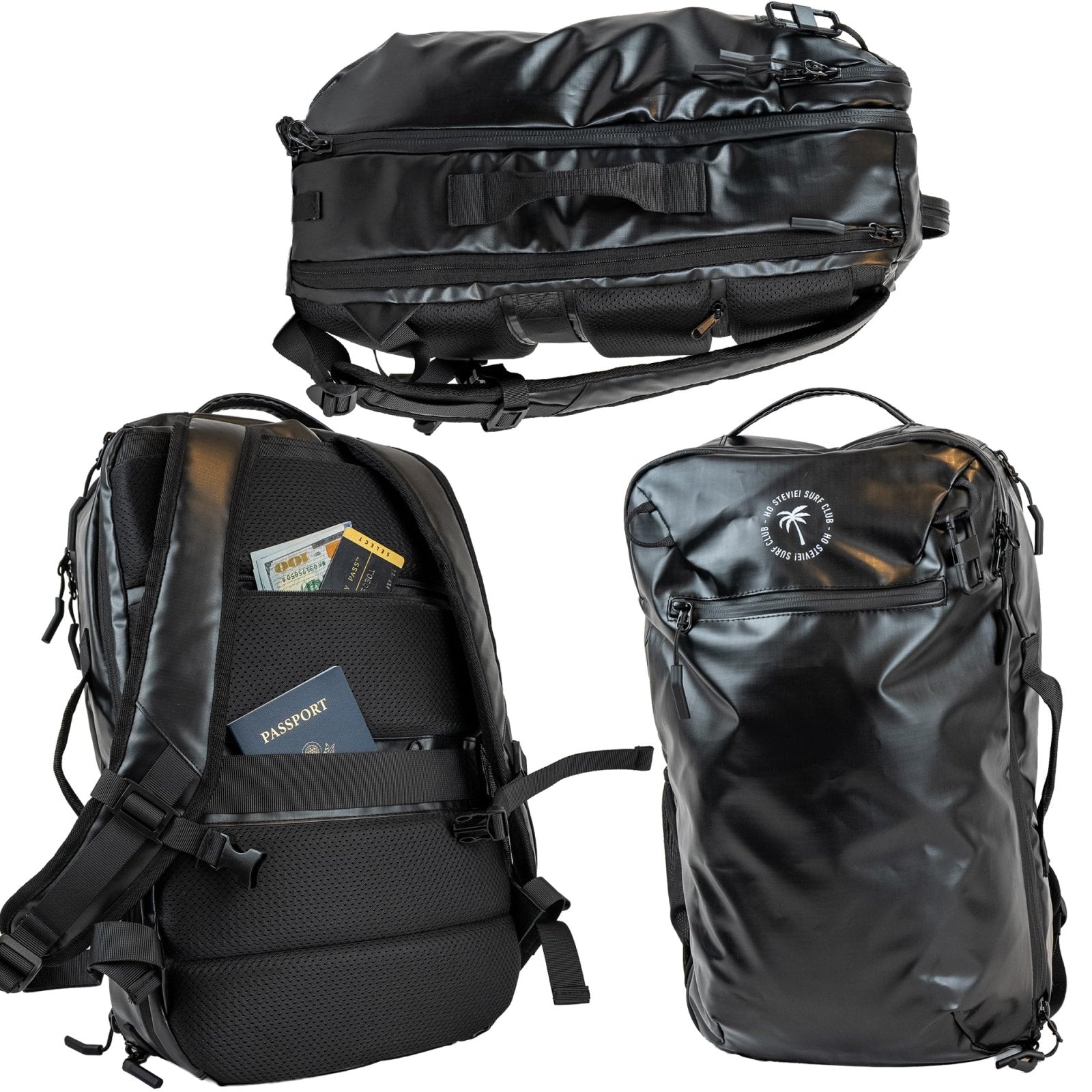 Ho Stevie! TSA Friendly Travel Backpack - Airline Approved Personal Item 28L Back Pack (Lightweight & Water Resistant)