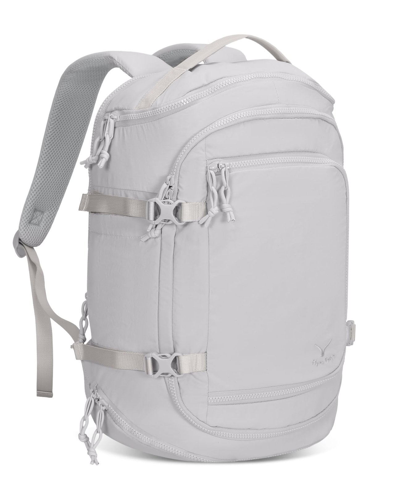 Hynes Eagle Travel Laptop Backpack 16 inches Lightweight Flight Approved Carry on Personal Item Bag Weekender Bag Daypack 20L Light Grey Blue