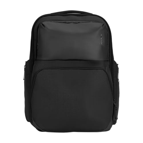 Incase A.R.C. Commuter Backpack 26L – Work and Laptop Bag – Fits up to 16 inch Laptop and MacBook – RFID Pocket, 6 Zippered Compartments, Tablet Sleeve – Everyday and Travel Backpack – Black