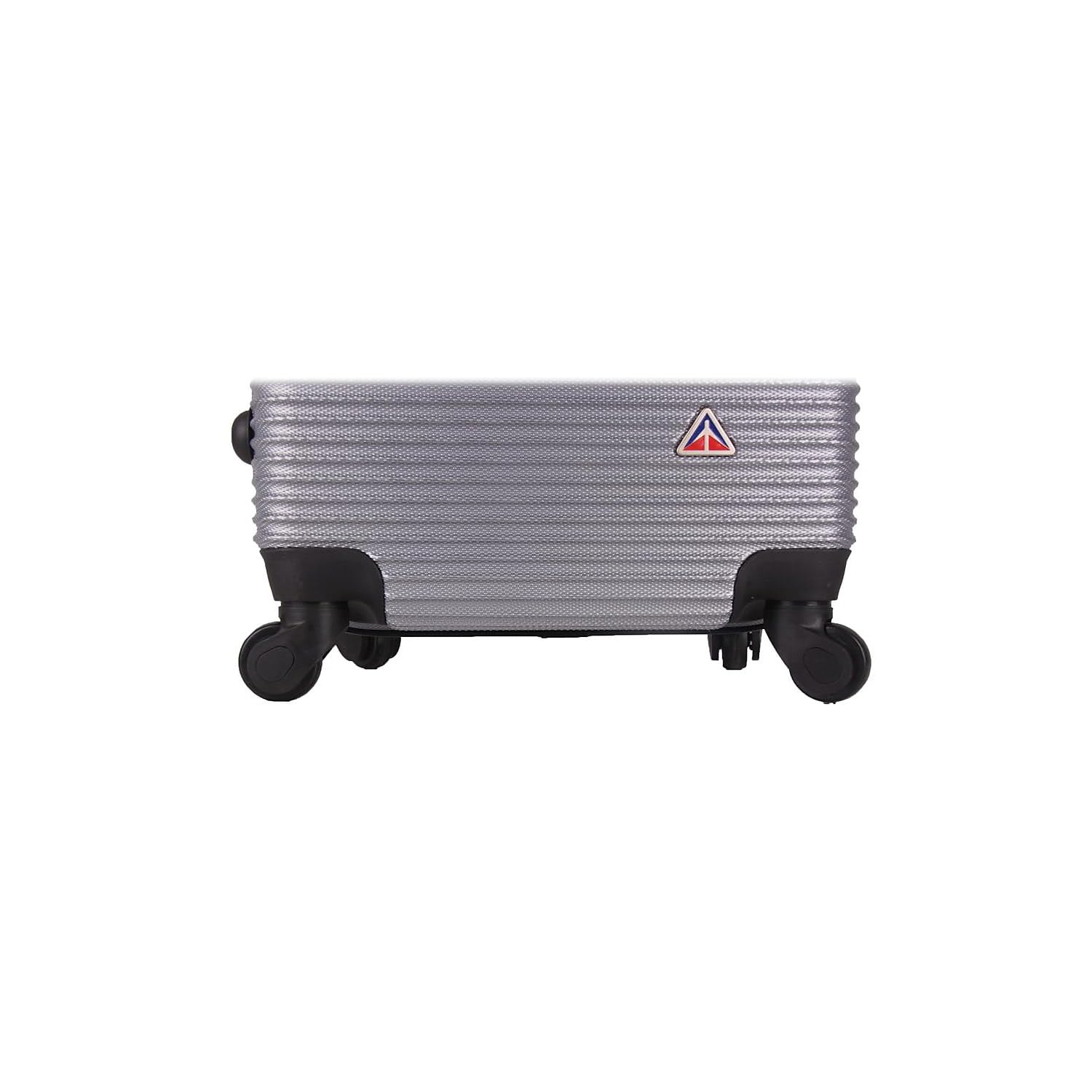 InUSA 3 - Piece Hardside Spinner Luggage Set - Silver