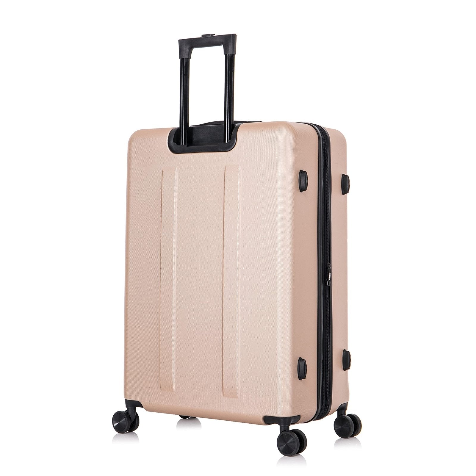 InUSA ELYSIAN Luggage with Spinner Wheels | Durable Lightweight Hardside Suitcase Travel bag with Handle and Trolley 28 - Inch Large Checked luggage | Champagne