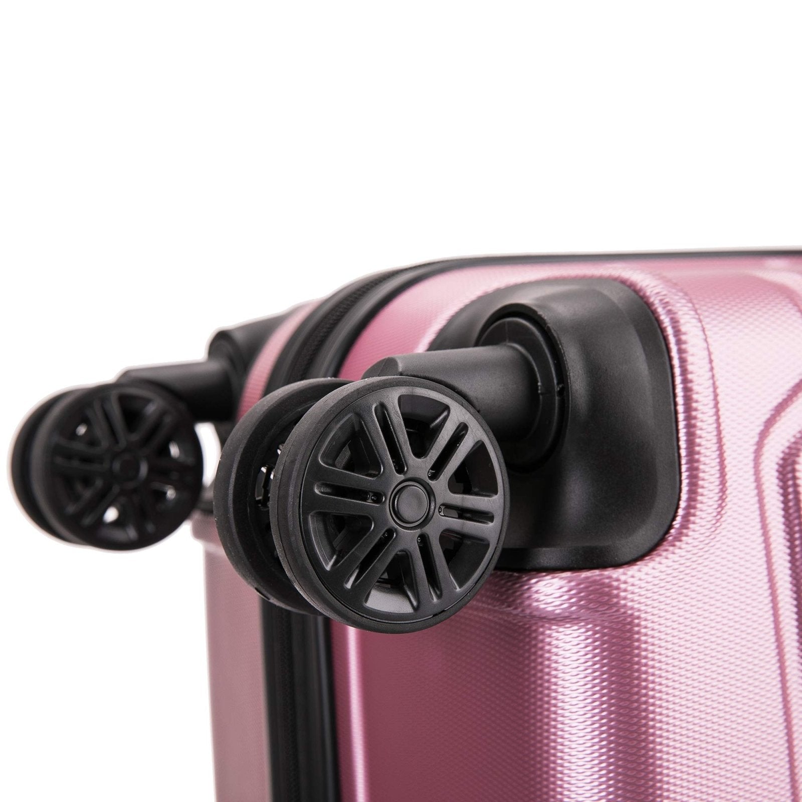InUSA Trend Plastic Carry - On Luggage, Rose Gold (IUTRE00S - ROS)