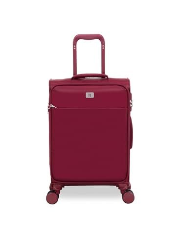 It Luggage Lustrous Luxe 22" Softside Carry-On 8 Wheel Spinner, French Port