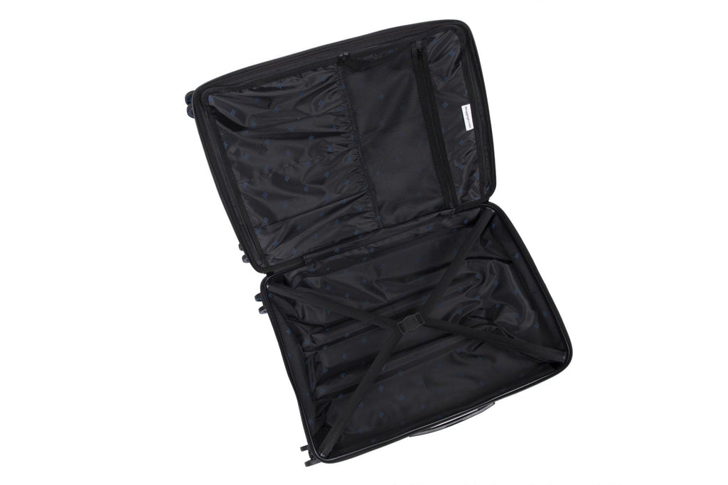 It Luggage Precursor Titan 27" Hardside Checked 8 Wheel Expandable Spinner, Majolica Blue