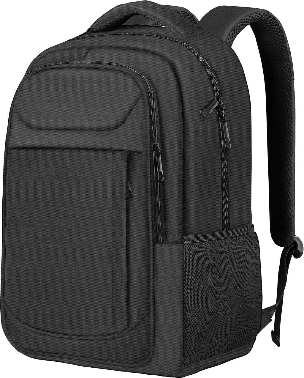 JARWAM Travel Laptop Backpack 17 Inch, Durable Professional Travel Backpack for Men Women with LifetimeWarranty, Airline Approved Big Large Business Work School College Computer Backpack, Black