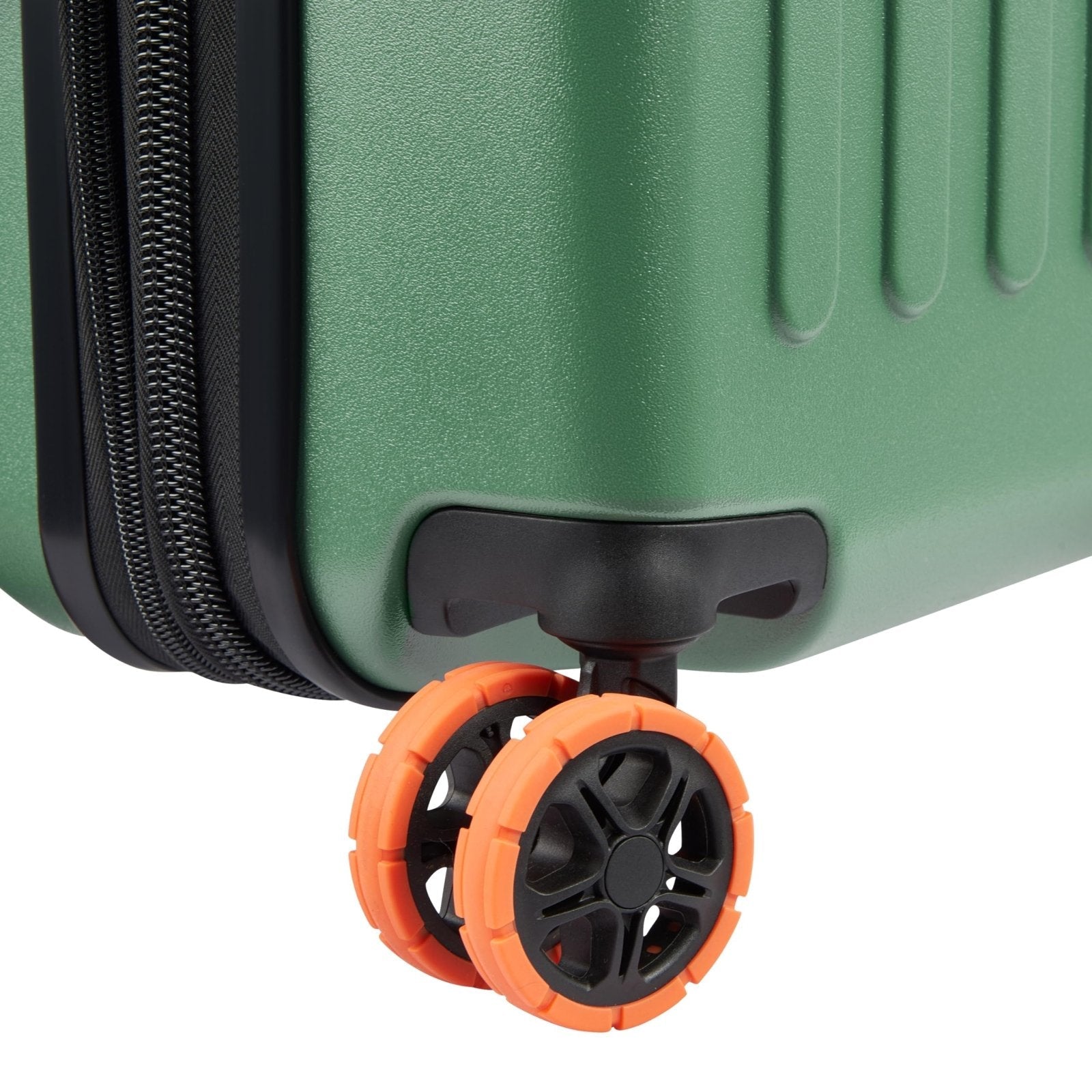 Jeep JH002B Hardside Expandable Luggage with Spinner Wheels, Elm Green, Carry - On 19 Inch