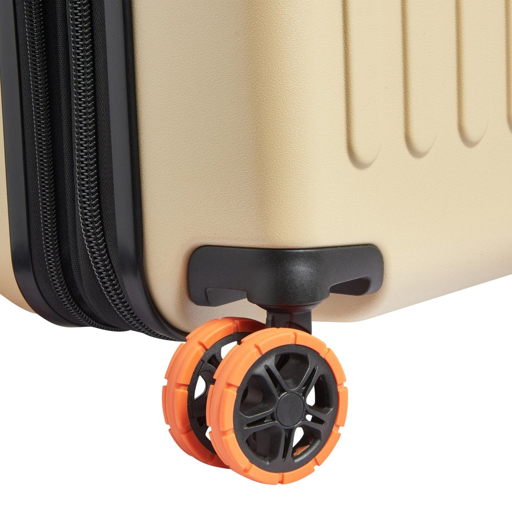 Jeep JH002B Hardside Expandable Luggage with Spinner Wheels, Warm Sand, Carry - On 19 Inch