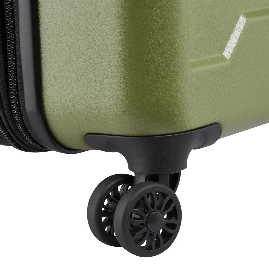 Jeep JH004C Hardside Expandable Luggage with Spinner Wheels (Avocado, Carry - On 20 Inch)