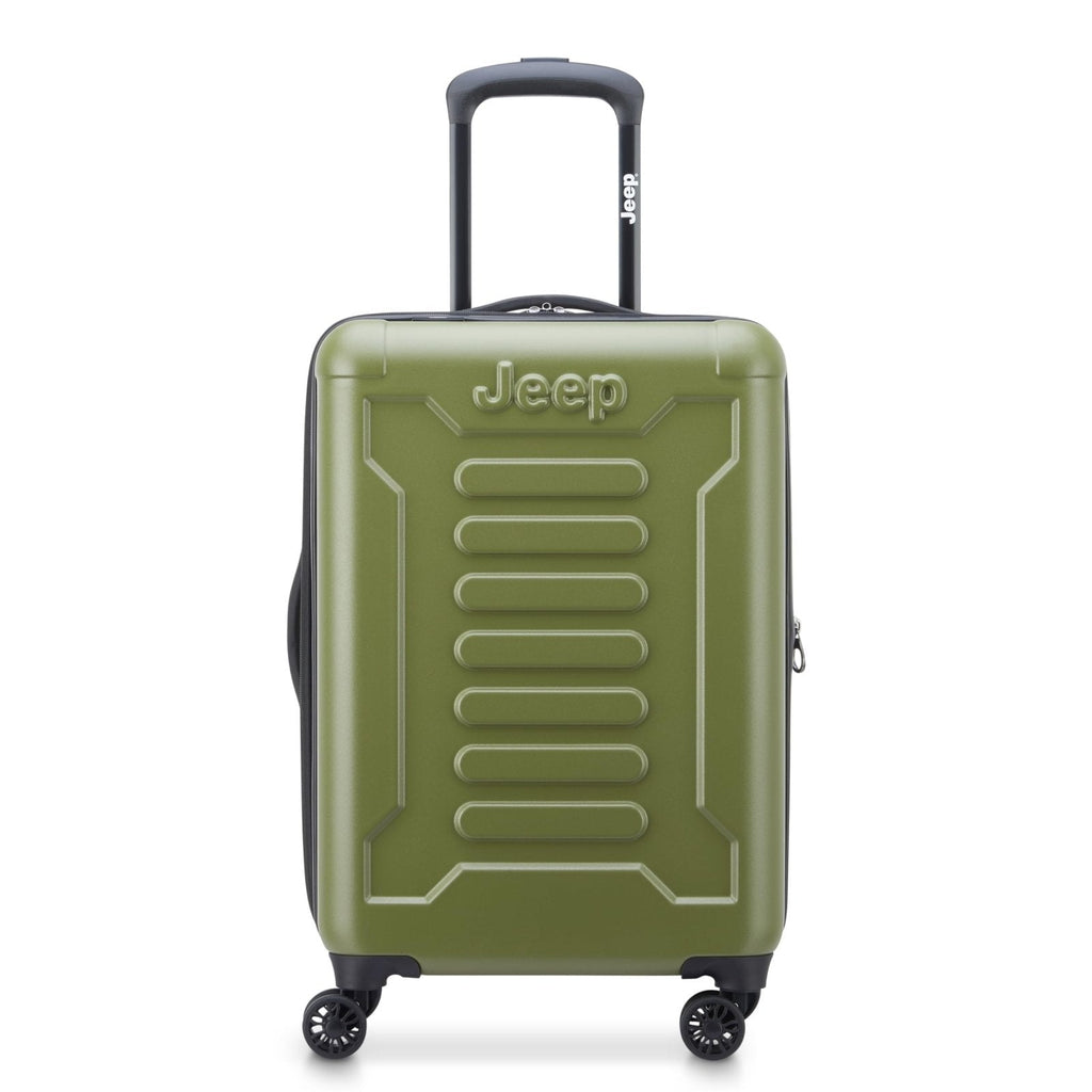 Jeep JH004C Hardside Expandable Luggage with Spinner Wheels (Avocado, Carry-On 20 Inch)