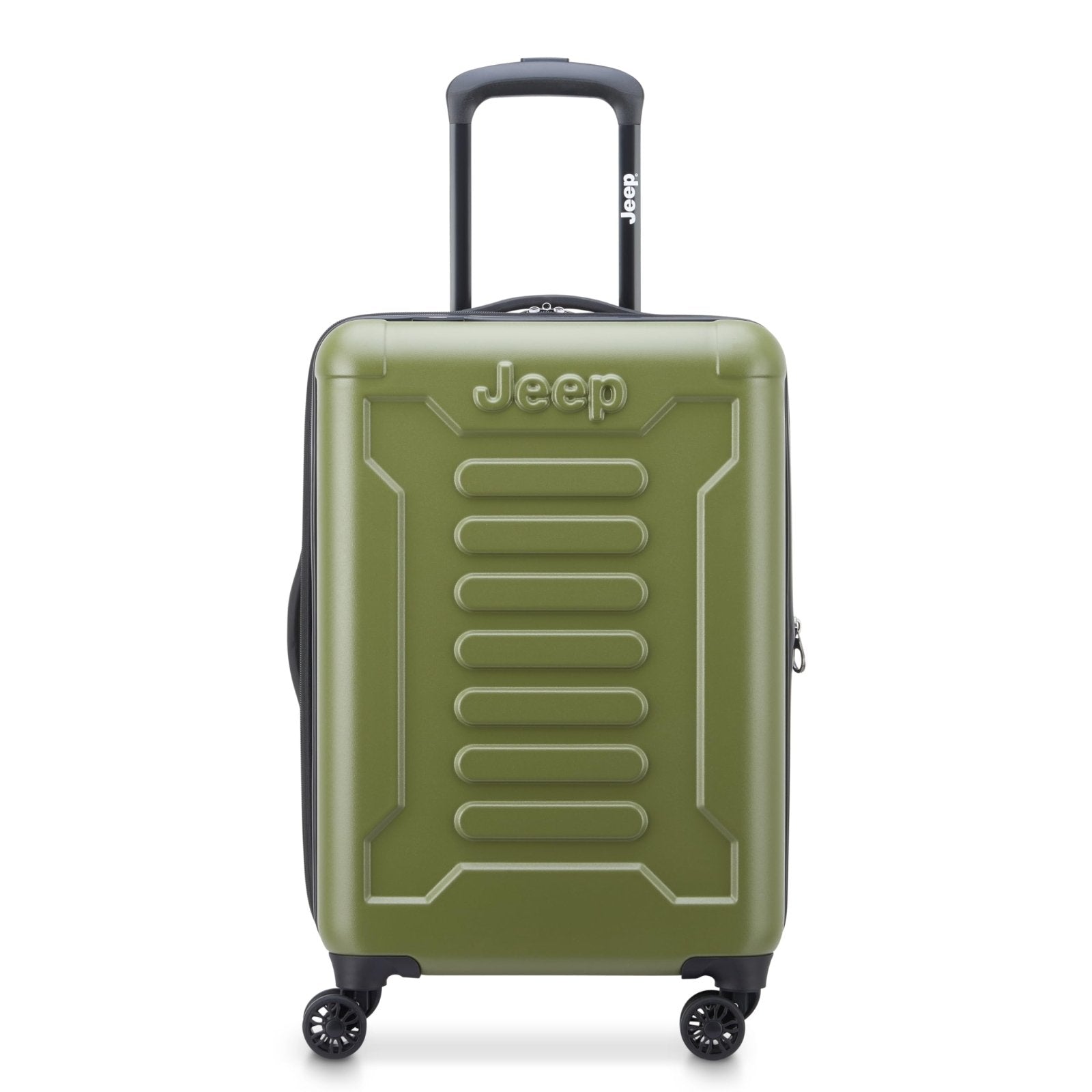 Jeep JH004C Hardside Expandable Luggage with Spinner Wheels (Avocado, Carry-On 20 Inch)